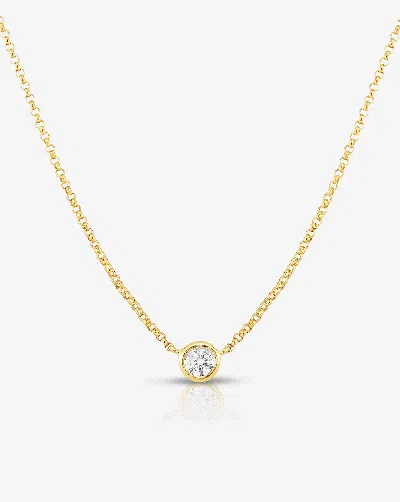 Ring Concierge Mixed Shapes Diamond Pendant Necklace In Gold