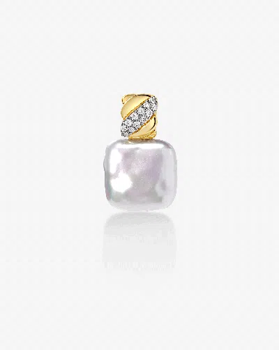 Ring Concierge Multiway Pearl Pendant In 14k Yellow Gold