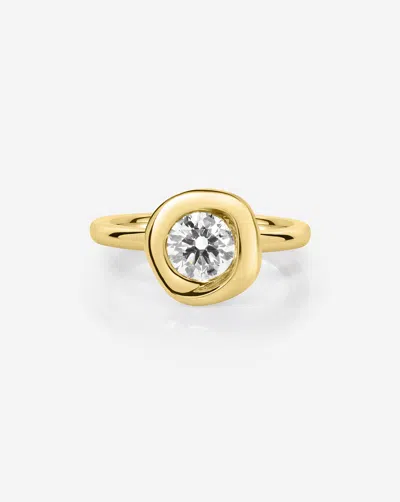 Ring Concierge Organic Bezel Lab Diamond Ring