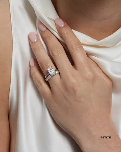 Ring Concierge Oval 3/4 Diamond Band In Metallic
