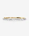 Ring Concierge Pavé Diamond Stackable Gold Cloud Bangle