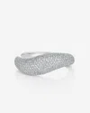 Ring Concierge Pavé Movement Cloud Ring