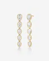 Ring Concierge Pear Long Drop Earrings