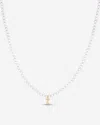 Ring Concierge Pearl + Pavé Initial Choker