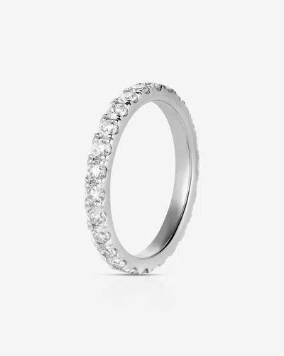 Ring Concierge Perfect Pavé Diamond Ring | Platinum In Metallic