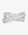 Ring Concierge Petite Baguette Crossover Ring