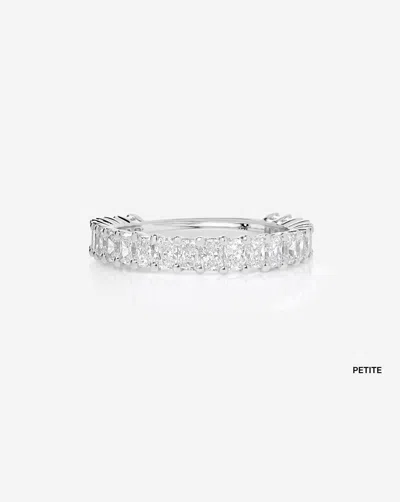 Ring Concierge Radiant 3/4 Lab Diamond Band Wedding Band In Platinum