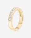Ring Concierge Round Diamond Channel Set Half Band