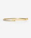 Ring Concierge Round Half Diamond Wrap Bangle
