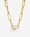 Ring Concierge Split Chain Necklace