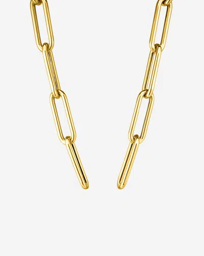 Ring Concierge Split Chain Necklace In 14k Yellow Gold