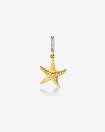 Ring Concierge Starfish Charm In 14k Yellow Gold