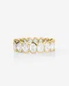 Ring Concierge The Edge Oval Lab Diamond Eternity Band