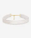 Ring Concierge Three Row Pearl Choker