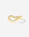 Ring Concierge Wave Wedding Band In Gold