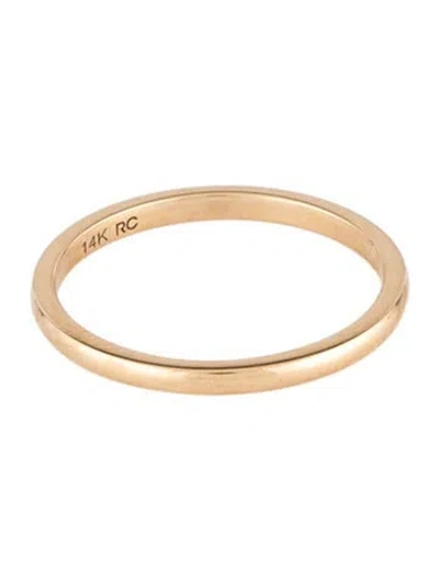 Pre-owned Ring Concierge Whisper Thin Band With Birthstone In Multicolor
