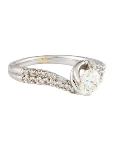 Pre-owned Ring Diamond Engagement  In Multi