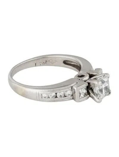 Pre-owned Ring Diamond Engagement  In Multi