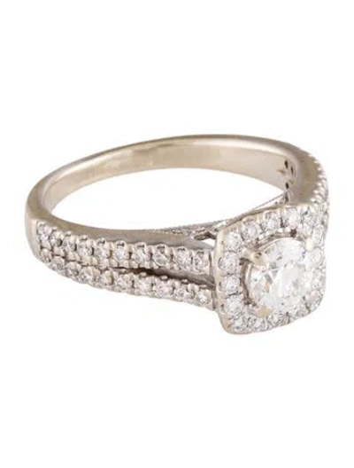 Pre-owned Ring Diamond Engagement  In Multi