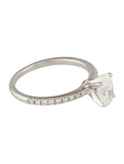 Pre-owned Ring Diamond Engagement  In Multi