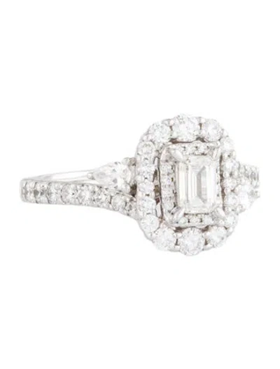 Pre-owned Ring Diamond Engagement  In Multi