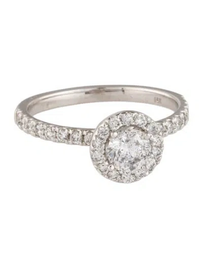 Pre-owned Ring Diamond Engagement  In Multi