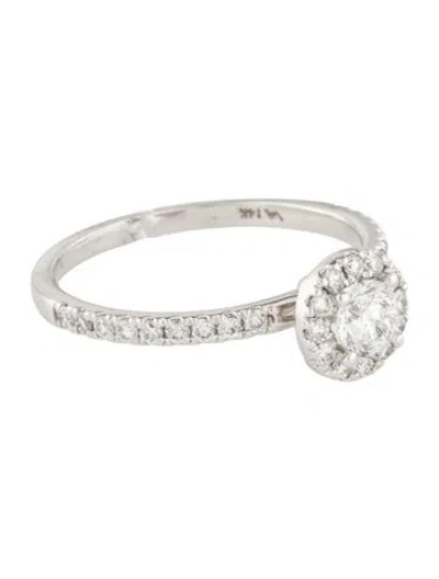 Pre-owned Ring Diamond Engagement  In Multi