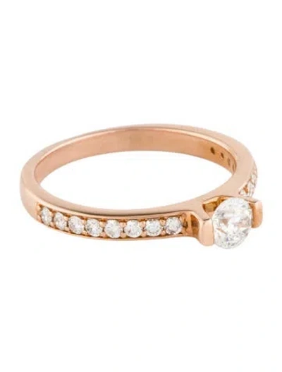 Pre-owned Ring Diamond Engagement  In Multi