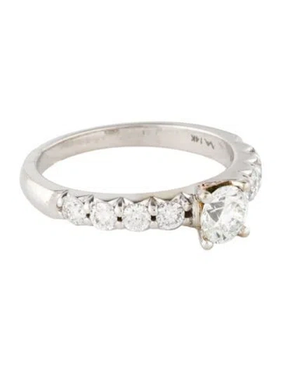 Pre-owned Ring Diamond Engagement  In Multi