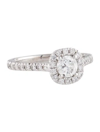 Pre-owned Ring Diamond Engagement  In Multi