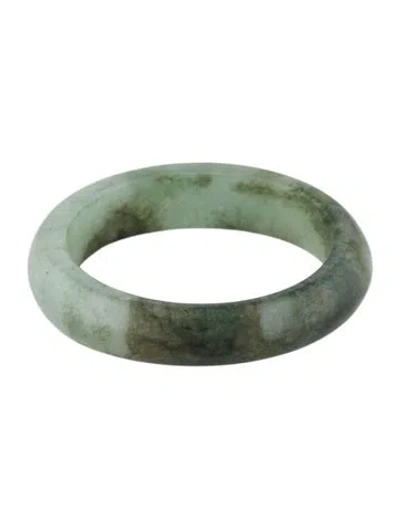 Pre-owned Ring Dyed Jadeite Band In Multi