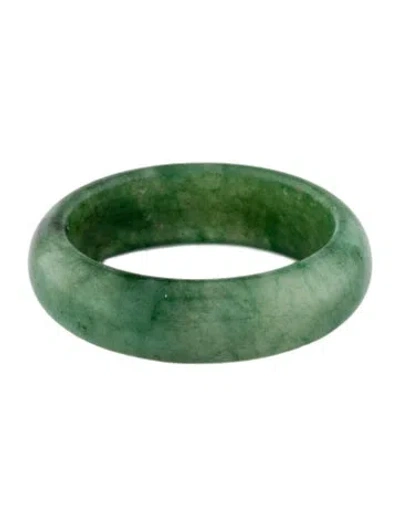 Pre-owned Ring Dyed Jadeite Band In Multi