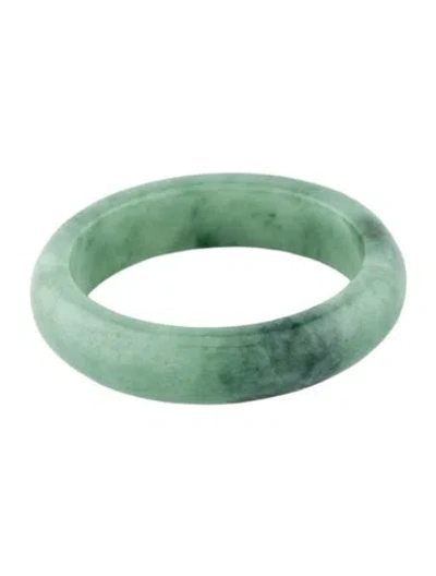 Pre-owned Ring Dyed Jadeite Band  In Multi