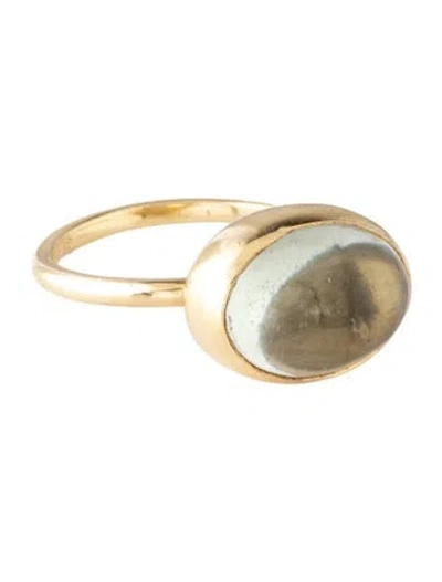 Pre-owned Ring Gellner 14k Quartz Cocktail  In Multicolor