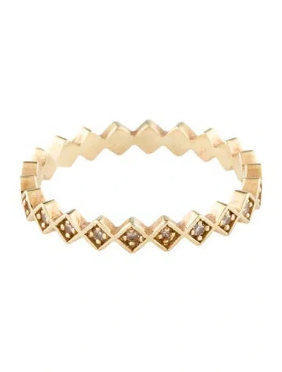 Pre-owned Ring Harika 14k Diamond Eternity Band In Multi