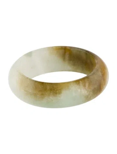 Pre-owned Ring Jadeite Band In Multi