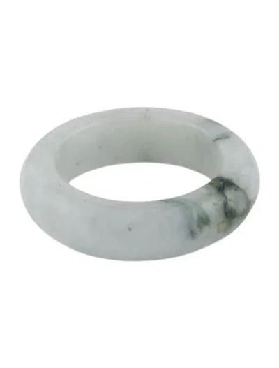 Pre-owned Ring Jadeite Band In Multi