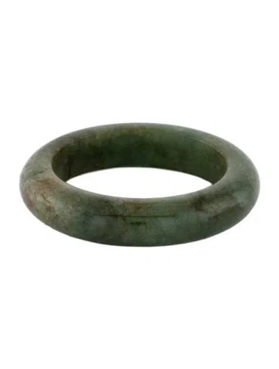 Pre-owned Ring Jadeite Band In Multicolor