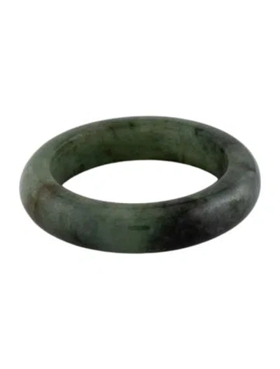 Pre-owned Ring Jadeite Band In Multicolor