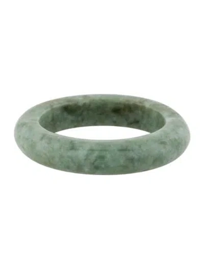Pre-owned Ring Jadeite Band In Multicolor