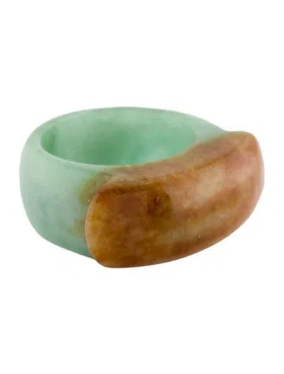Pre-owned Ring Jadeite Band  In Multi