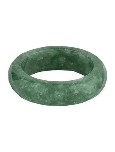 Pre-owned Ring Jadeite Band  In Multicolor