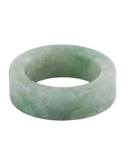 Pre-owned Ring Jadeite Band  In Multicolor