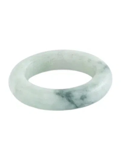 Pre-owned Ring Jadeite Band  In Multicolor