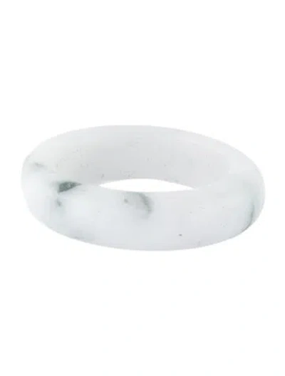 Pre-owned Ring Jadeite Band  In Multicolor