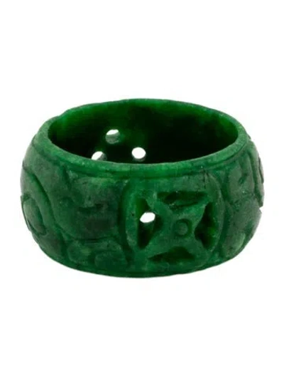 Pre-owned Ring Jadeite  In Multi