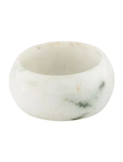 Pre-owned Ring Jadeite Wide Band In Multi