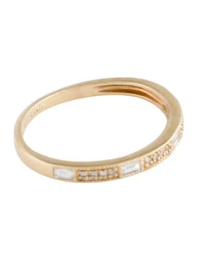 Pre-owned Ring Kasia 14k Diamond Band In Multi