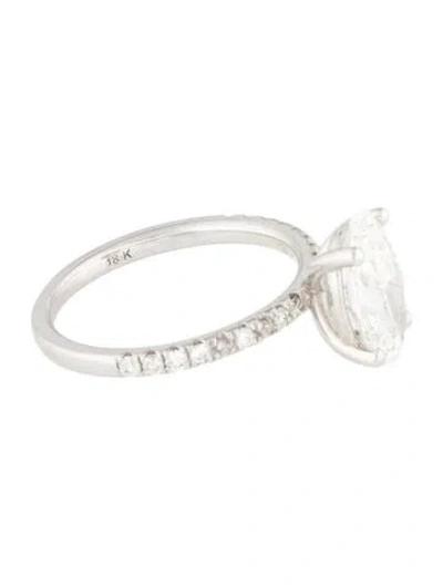 Pre-owned Ring Lab-grown 2.00ct Diamond Engagement  In Multi