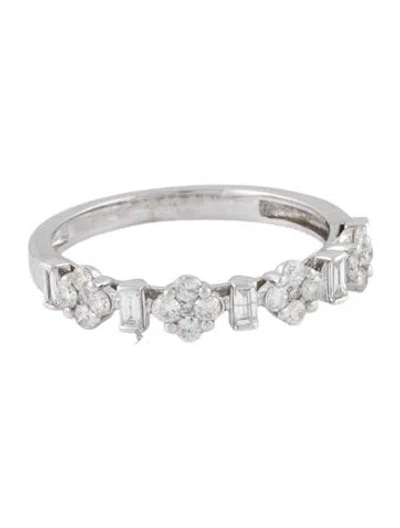 Pre-owned Ring Lizay 14k Diamond Band  In Multi